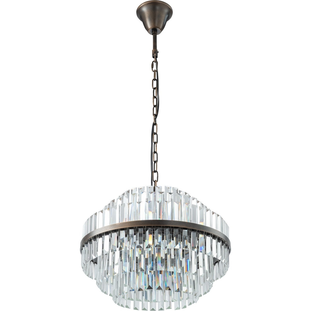 Evelyn Medium 4 Light Chandelier Antique Brass - 1001630