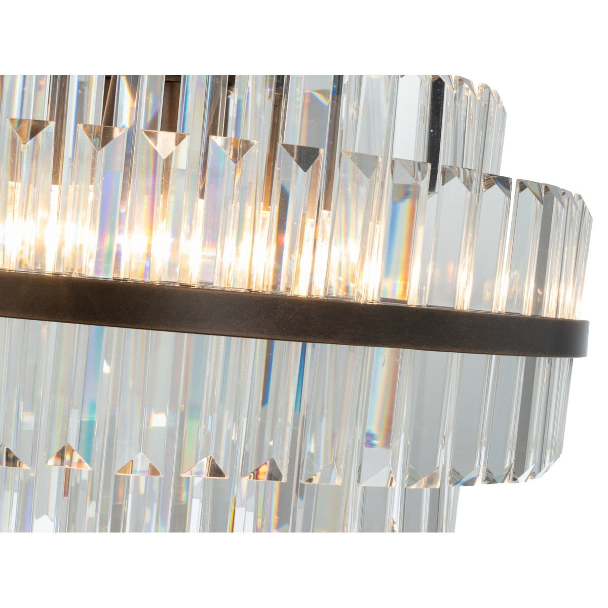 Evelyn Medium 4 Light Chandelier Antique Brass - 1001630