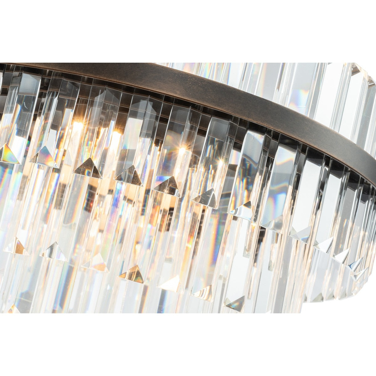 Evelyn Medium 4 Light Chandelier Antique Brass - 1001630