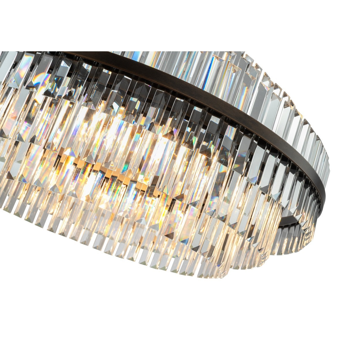 Evelyn Large 10 Light Chandelier Antique Brass - 1001631