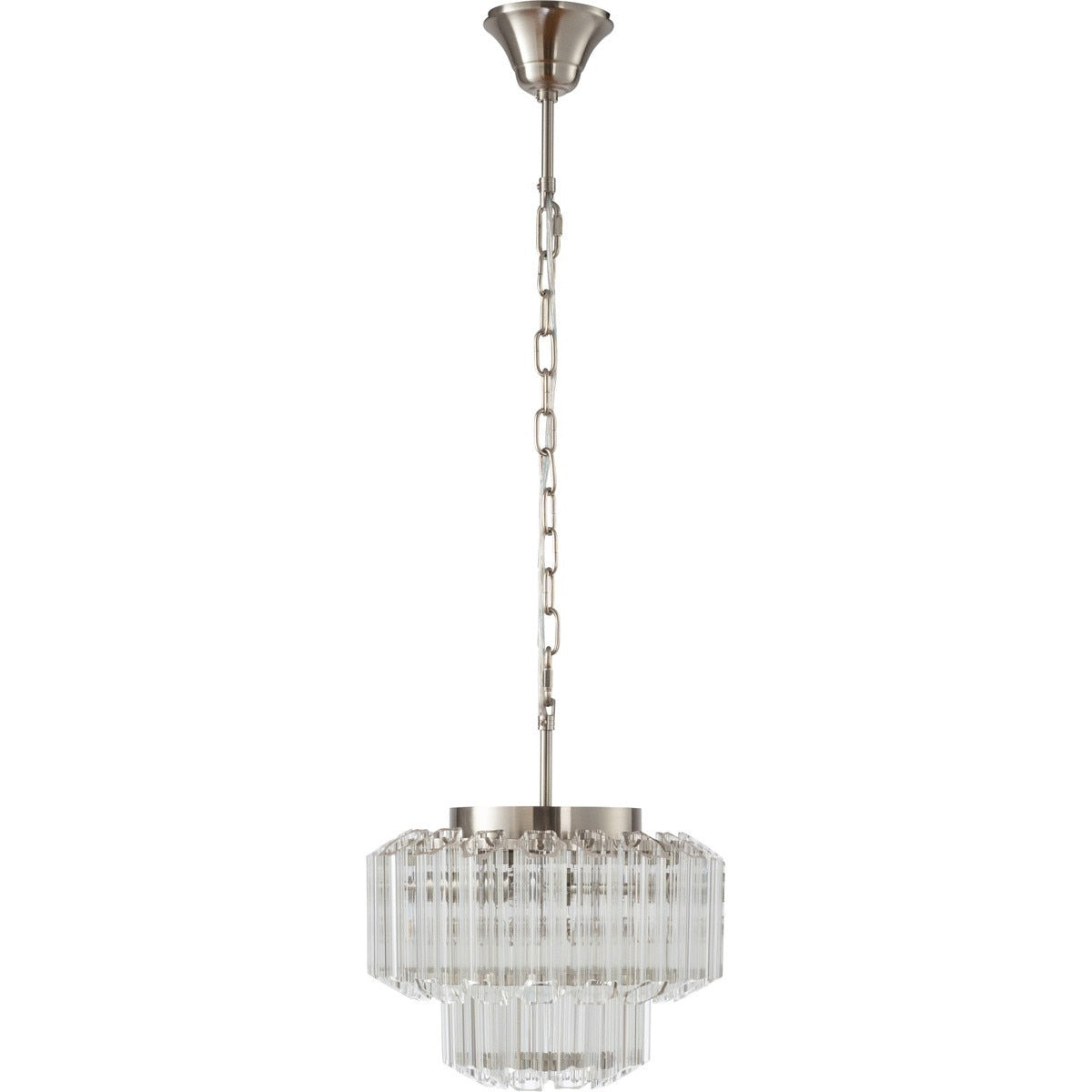 Calista Small 4 Light 2 Tier Chandelier Brushed Nickel - 1001635