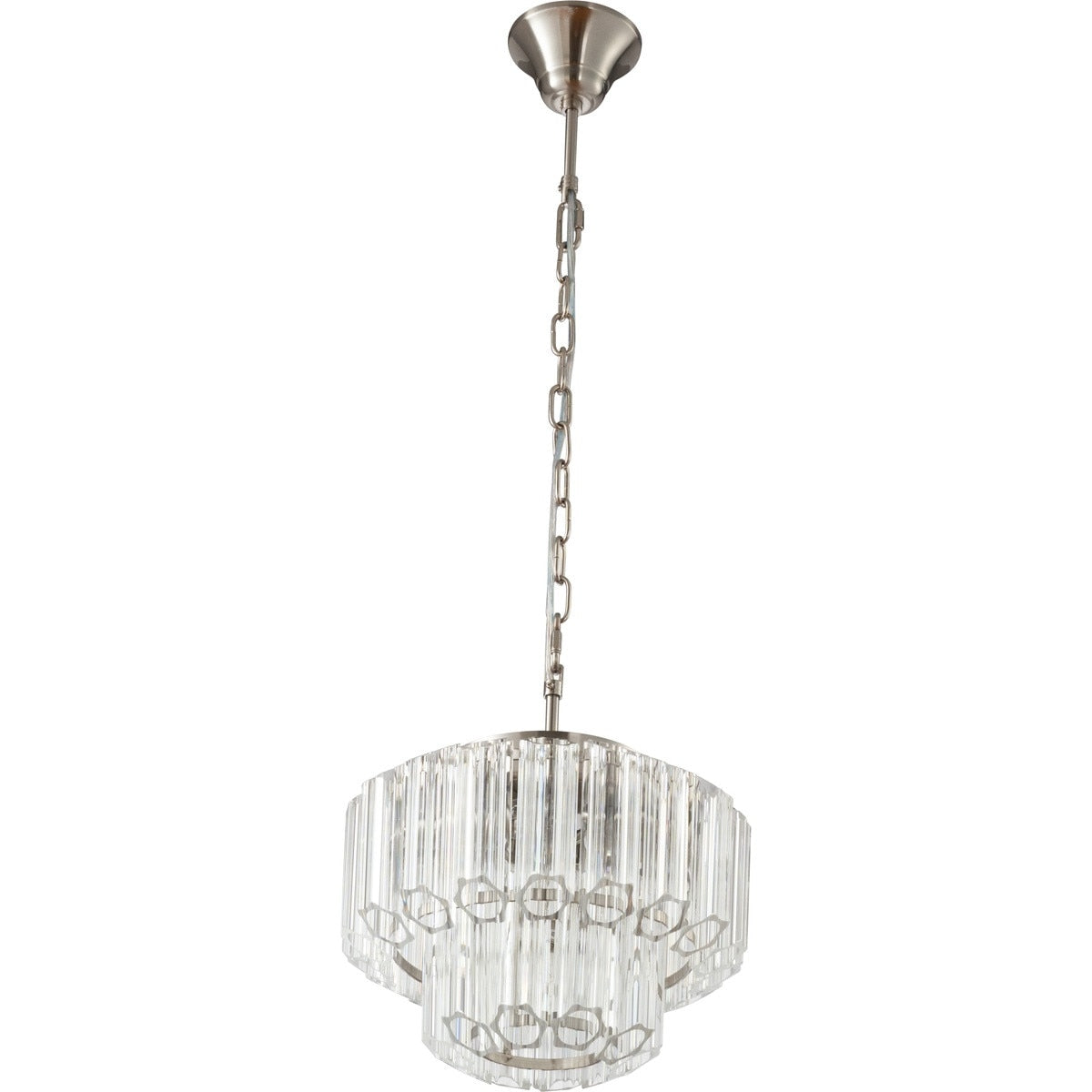 Calista Small 4 Light 2 Tier Chandelier Brushed Nickel - 1001635