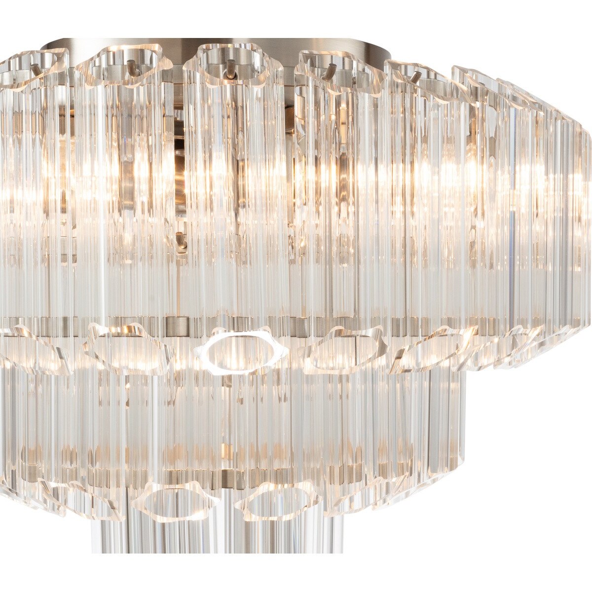 Calista Medium 5 Light 3 Tier Chandelier Brushed Nickel - 1001636