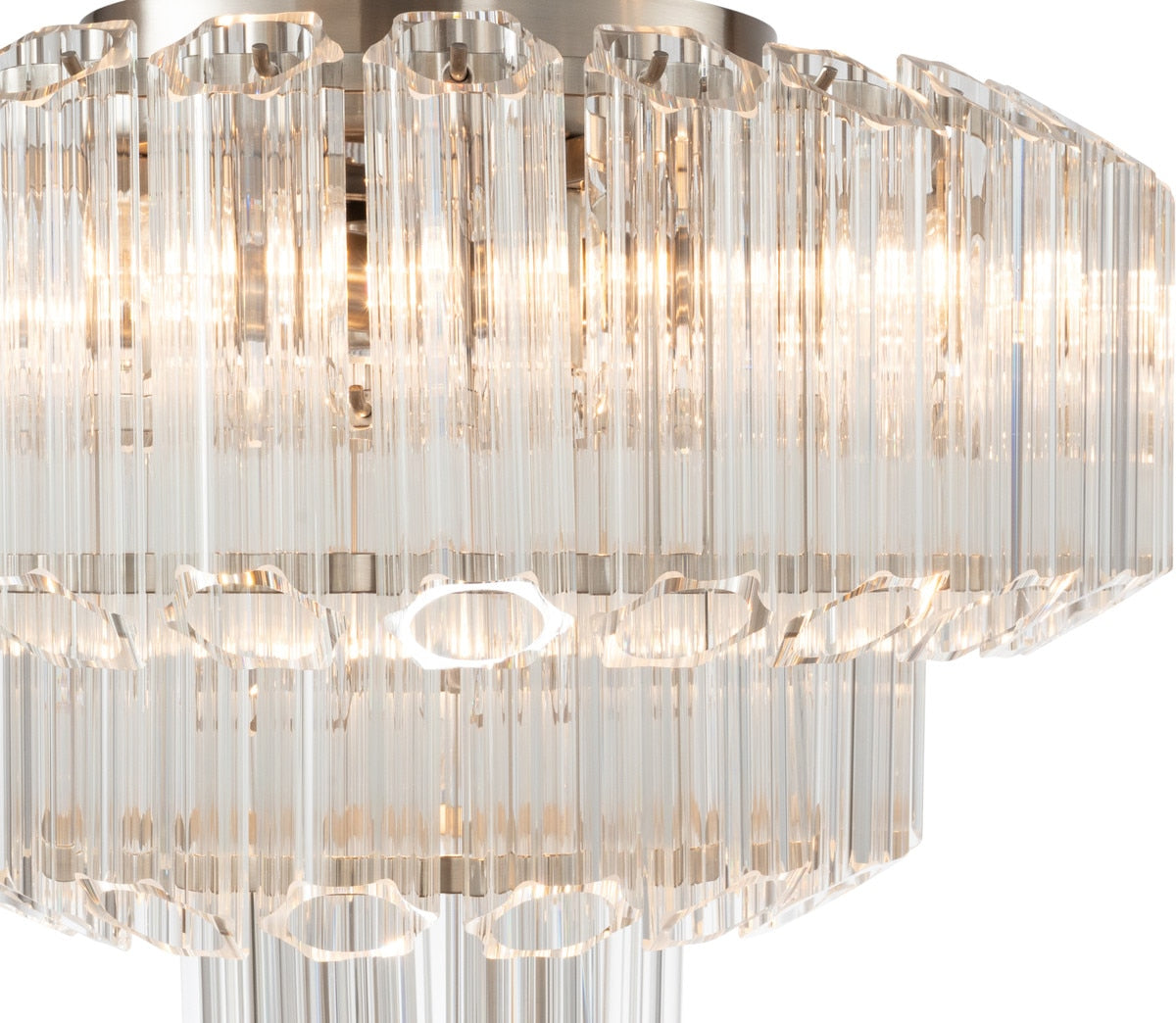 Calista Medium 5 Light 3 Tier Chandelier Brushed Nickel - 1001636