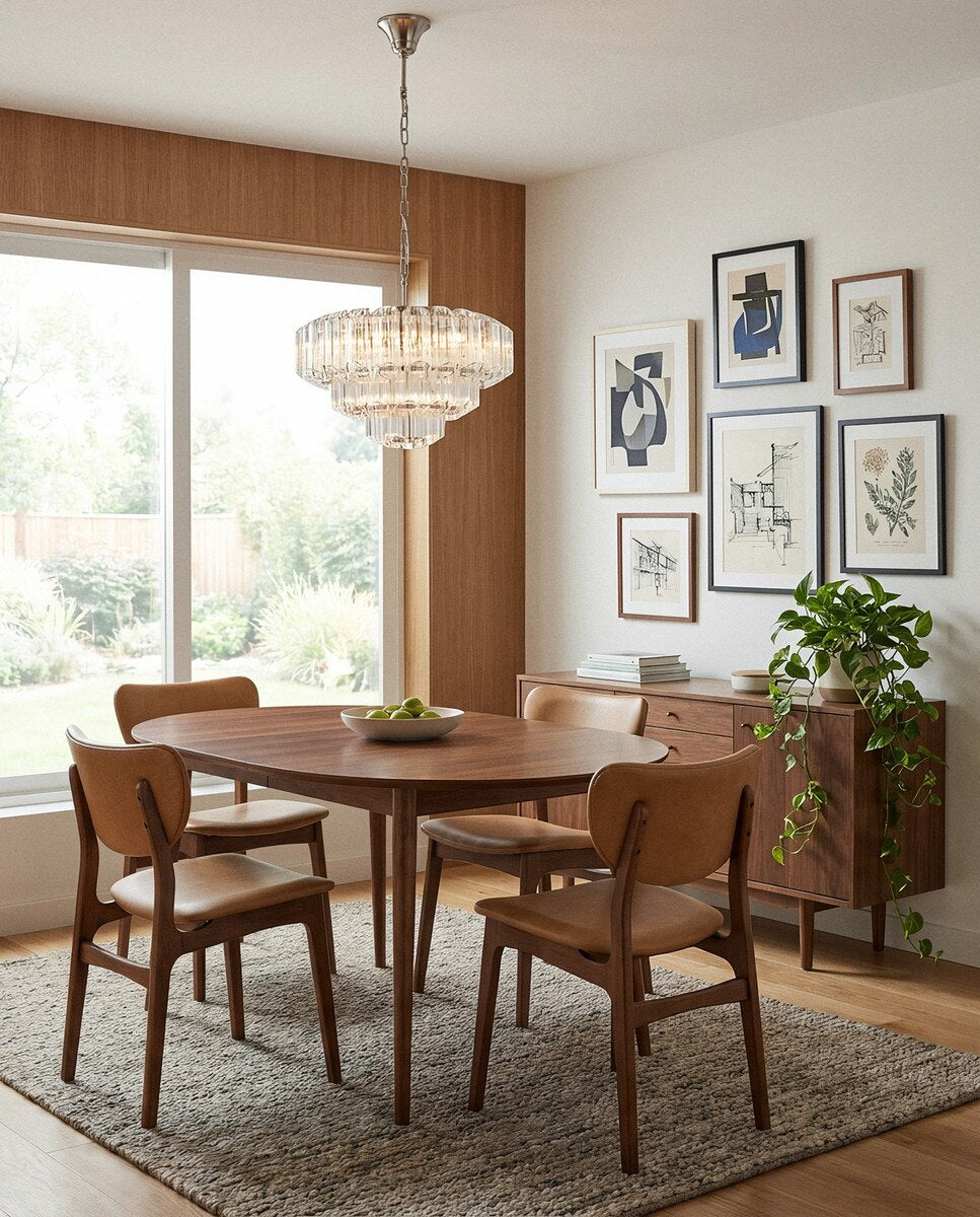 Calista Large 7 Light 3 Tier Chandelier Brushed Nickel - 1001637