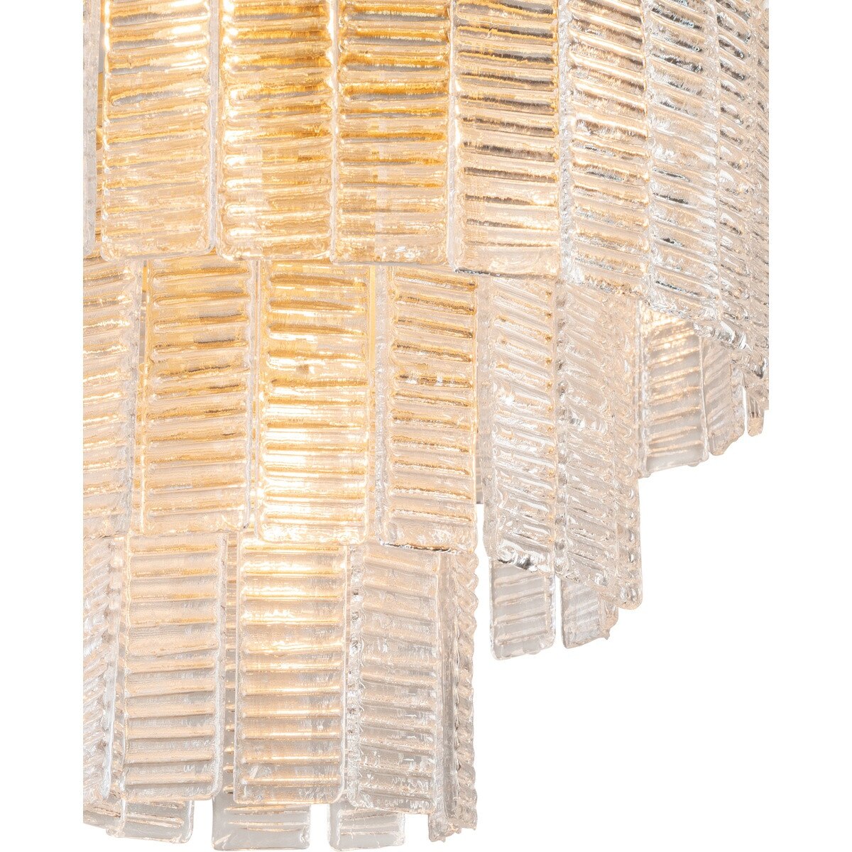 Alara Small 5 Light 3 Tier Chandelier Satin Brass - 1001639