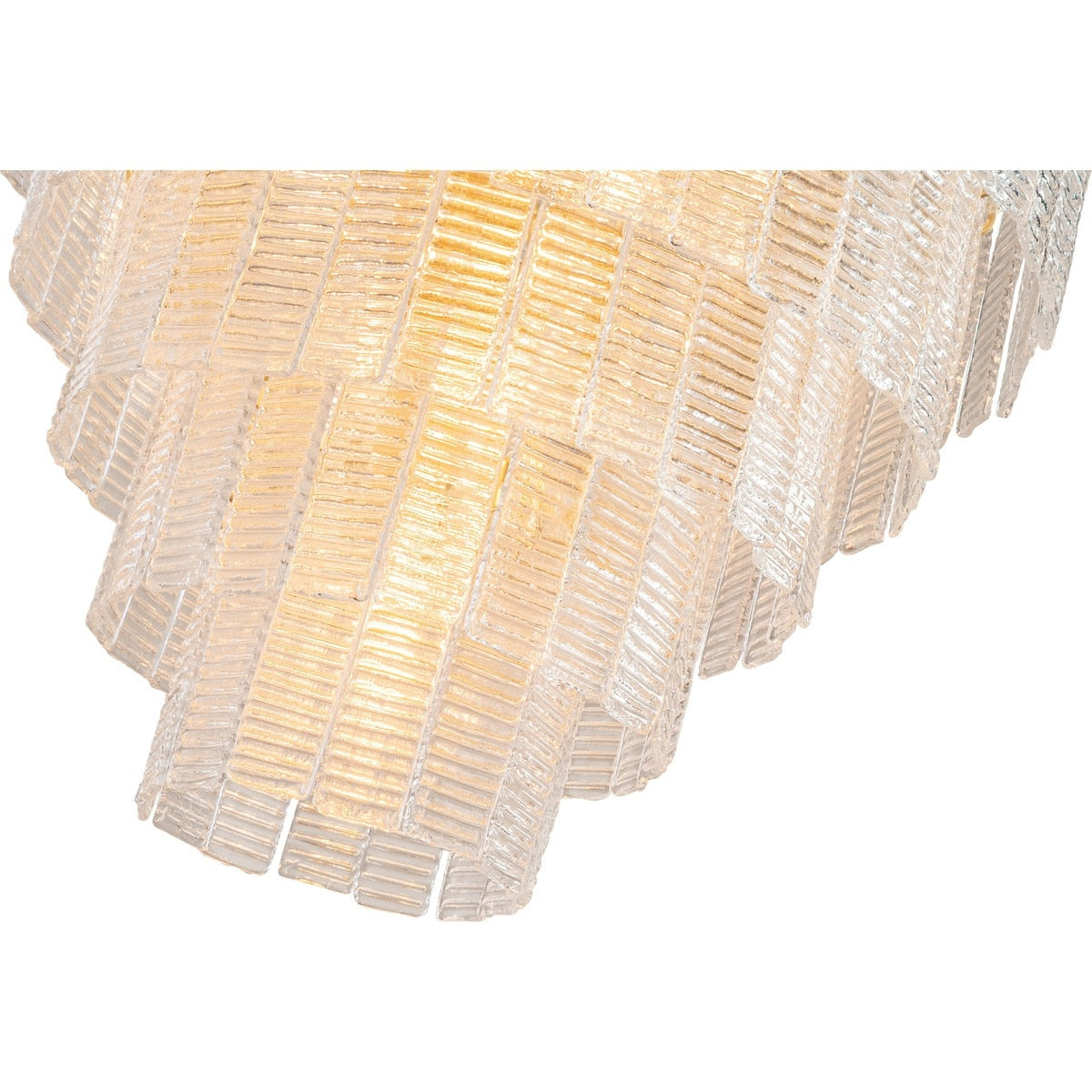 Alara Medium 9 Light 5 Tier Chandelier Satin Brass - 1001640