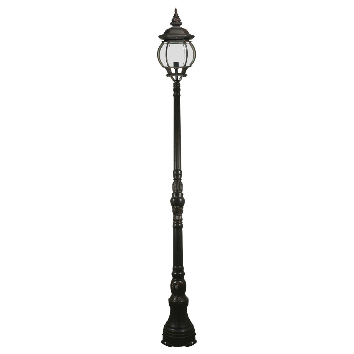 Flinders Large Outdoor Domain Post Light Antique Bronze IP44 - 1001677