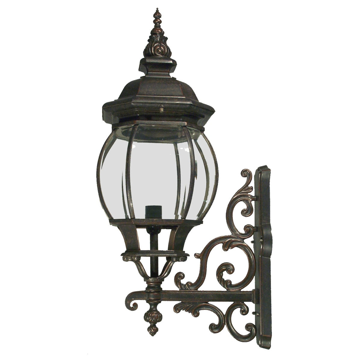 Flinders Medium Outdoor Wall Light Antique Bronze IP44 - 1001694