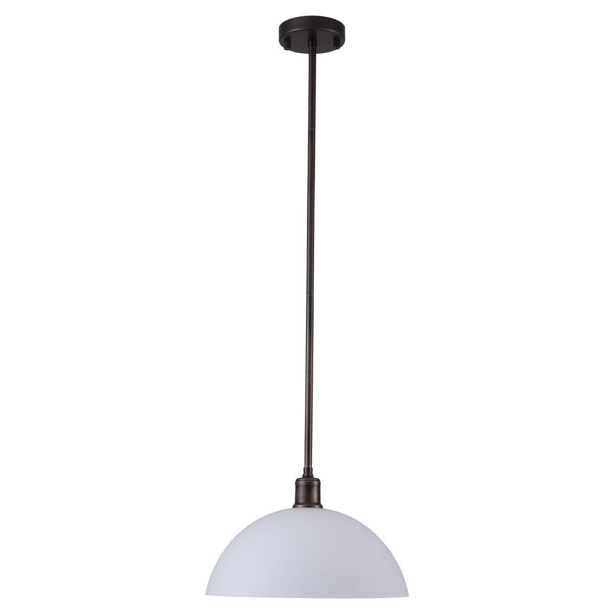 Sienna Pendant Light with Shade Antique Brass & Opal Matte - LOI1001747