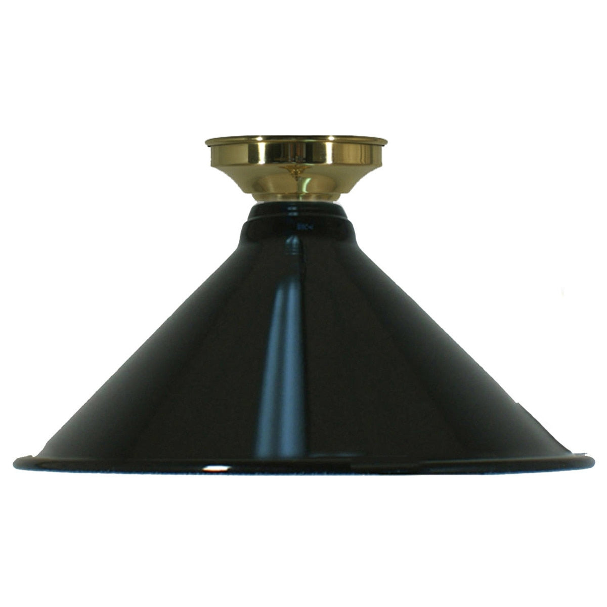 DIY Batten Fix Brass With 250mm Edwardian Black Shade - 3000121