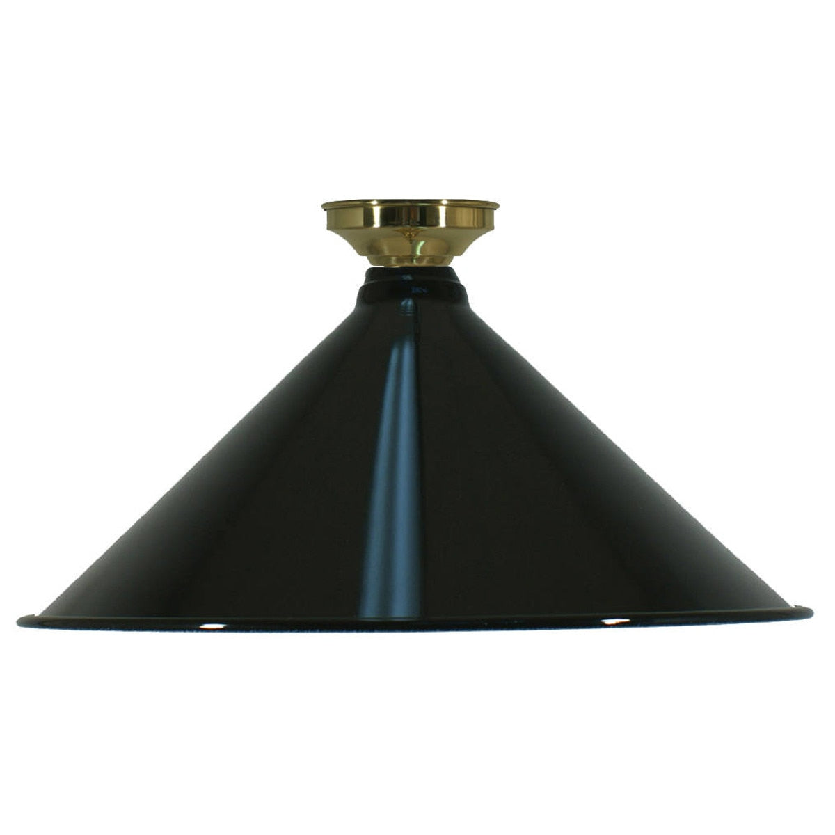 DIY Batten Fix Brass With 390mm Edwardian Black Shade - 3000124