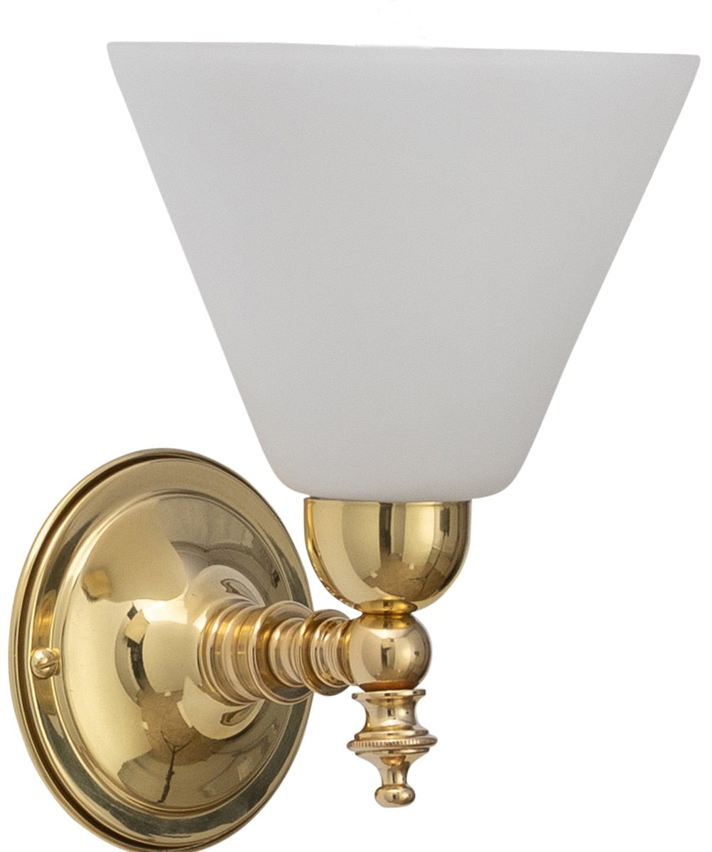 Koscina Wall Light Brass With Cono Opal Glass - 3000154