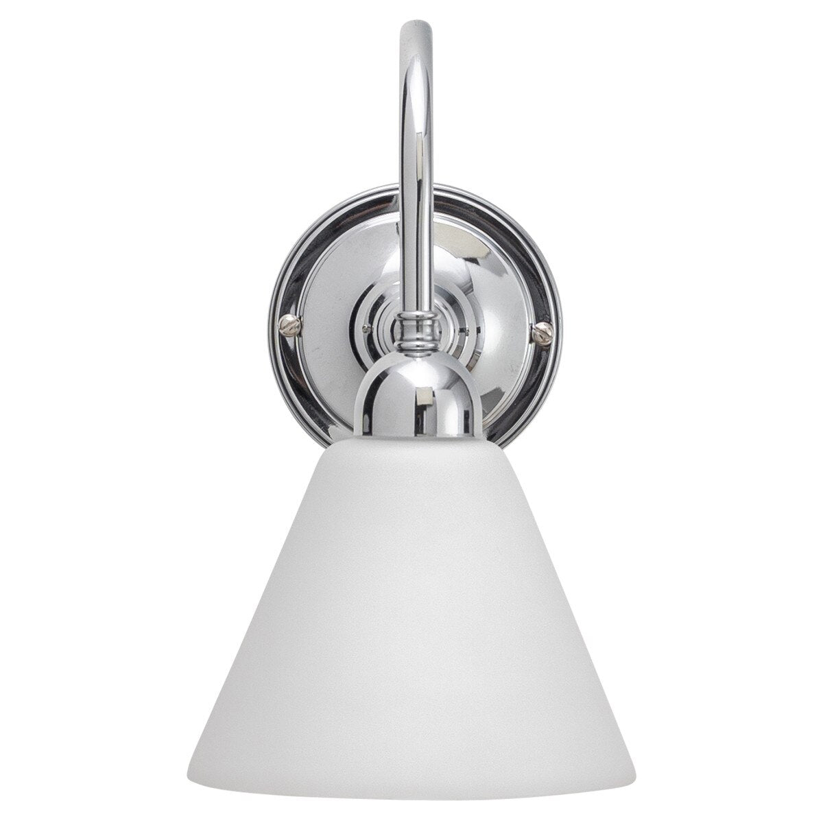 Loxton Wall Light Chrome With Cono Opal Matt Glass - 3010111