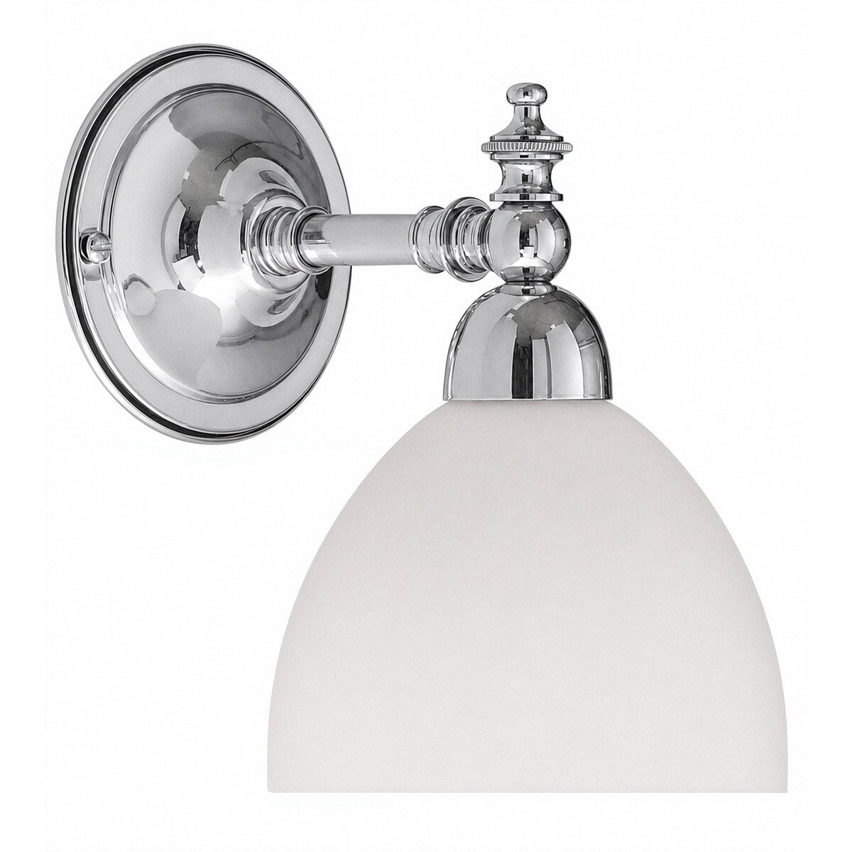 Waubra Wall Light Chrome With Decatron Opal Matt Glass - 3010217
