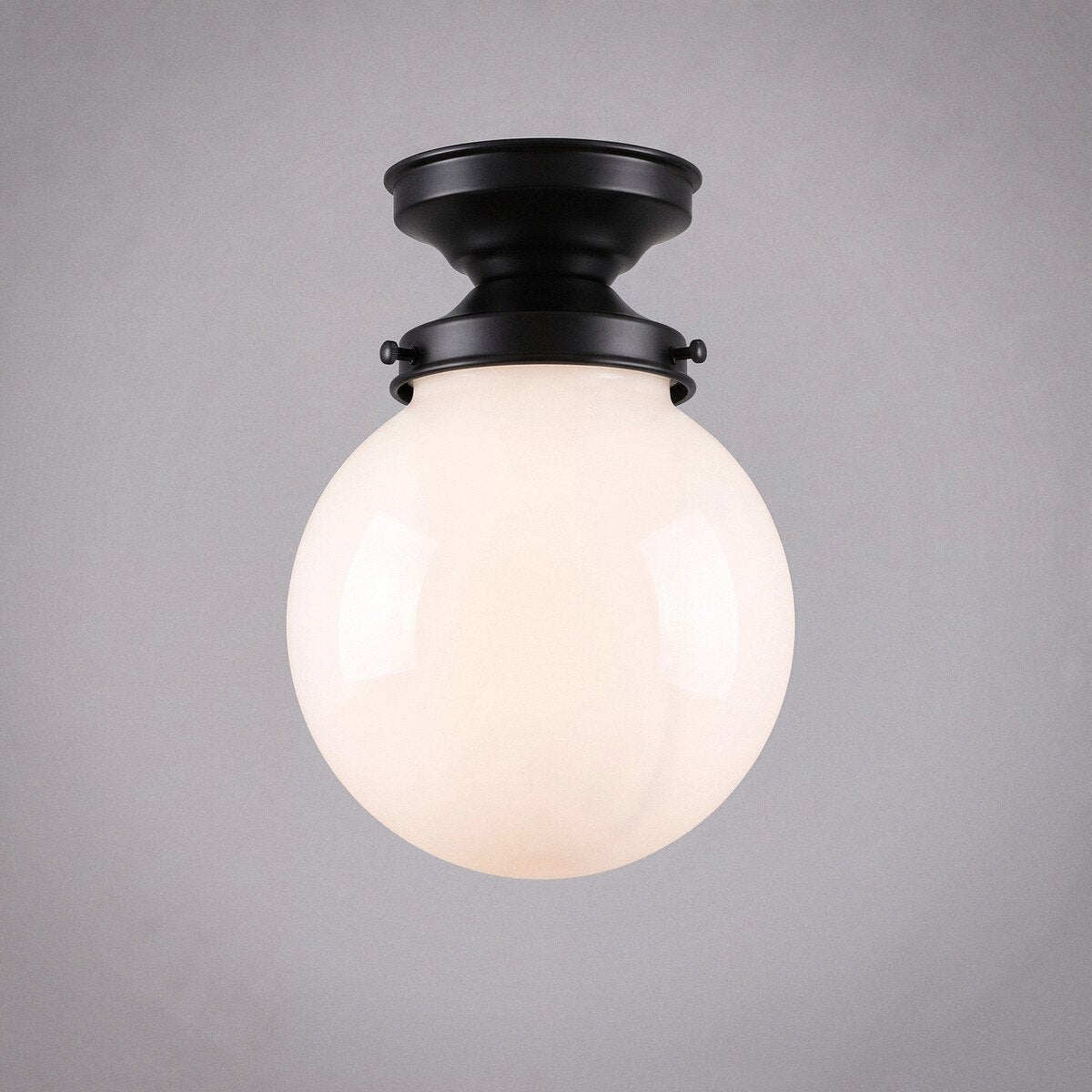 DIY Batten Fix Patina With 6" Sphere Opal Gloss Glass - 3020015