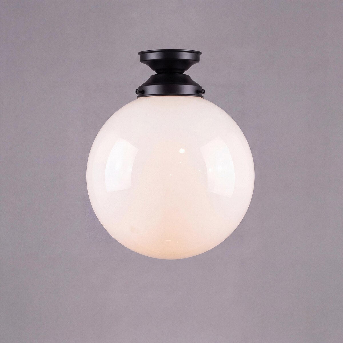 DIY Batten Fix Patina With 12" Sphere Opal Gloss Glass - 3020022