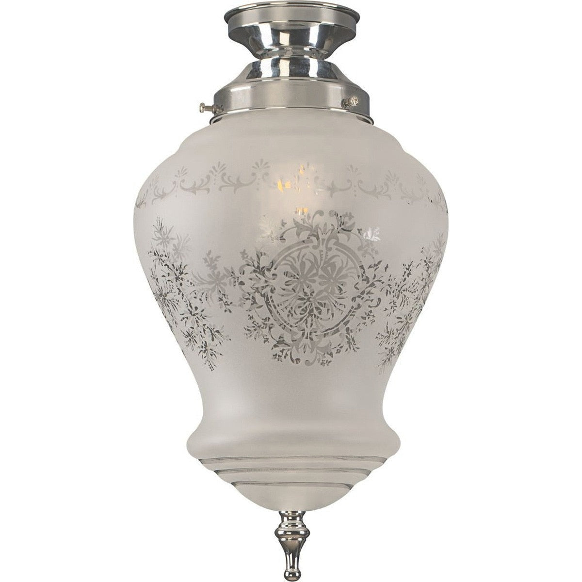 Cambridge Large Batten Fix Light Chrome & Frost Etched - 3090394
