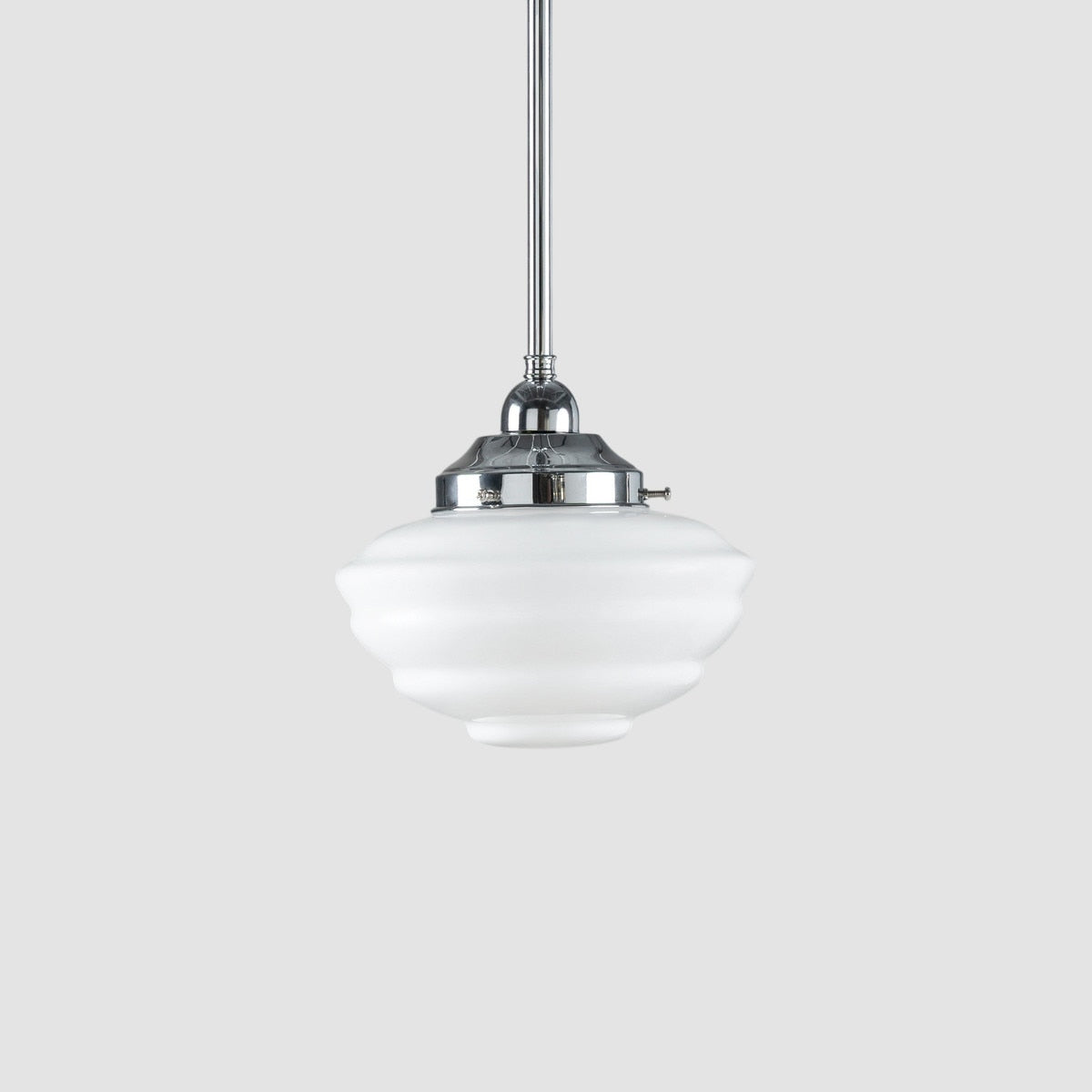 Cannes Pendant Light Chrome & Opal Gloss - 3090493