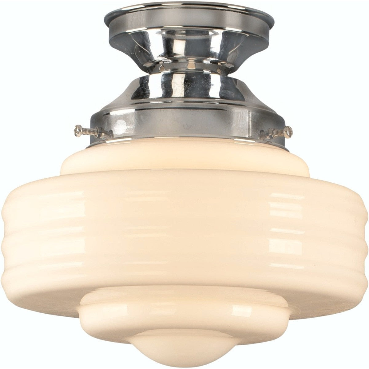 Detroit 8" Batten Fix Light Chrome & Opal Gloss - 3090508
