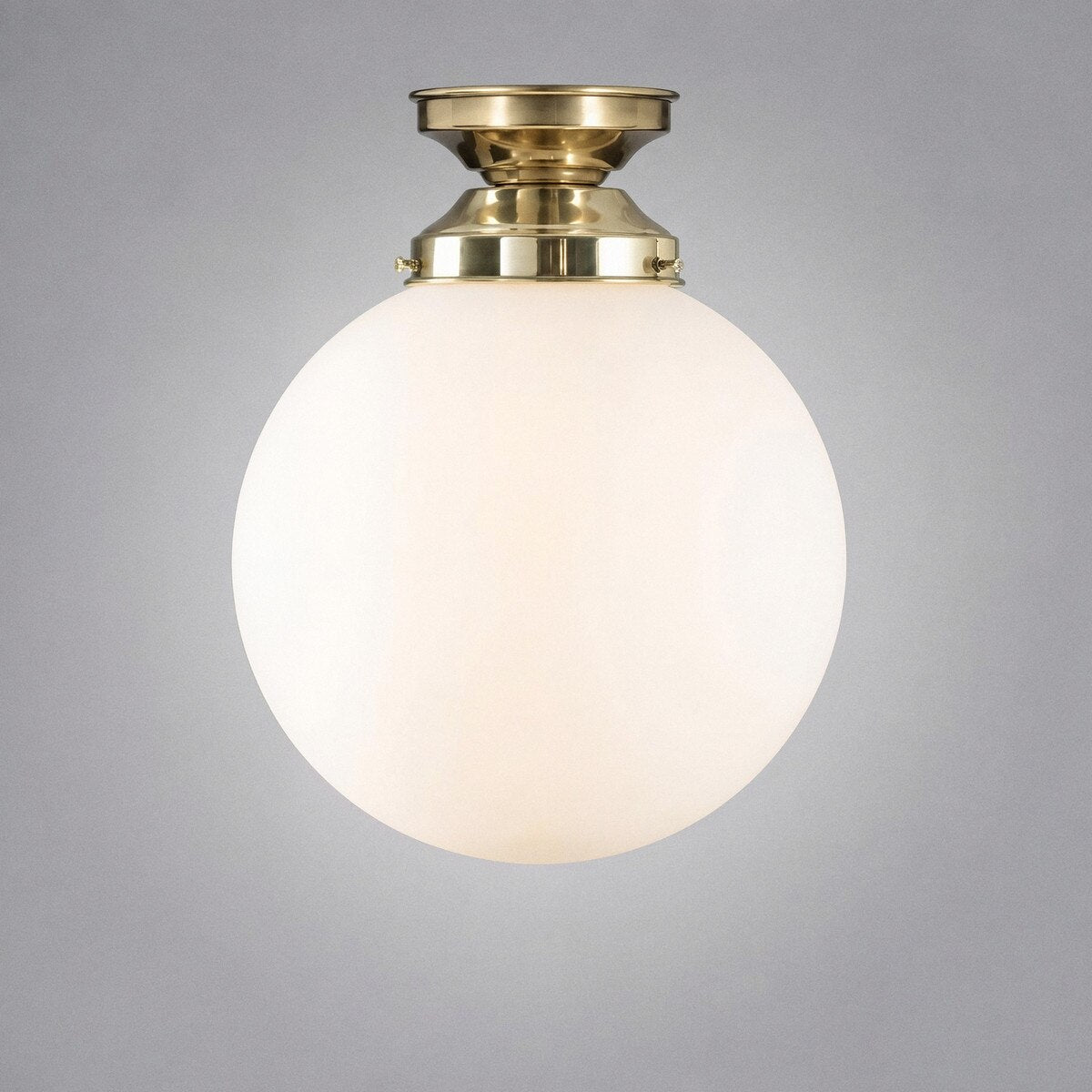 Sphere 10" Batten Light Polished Brass & Opal Matt - 3090548