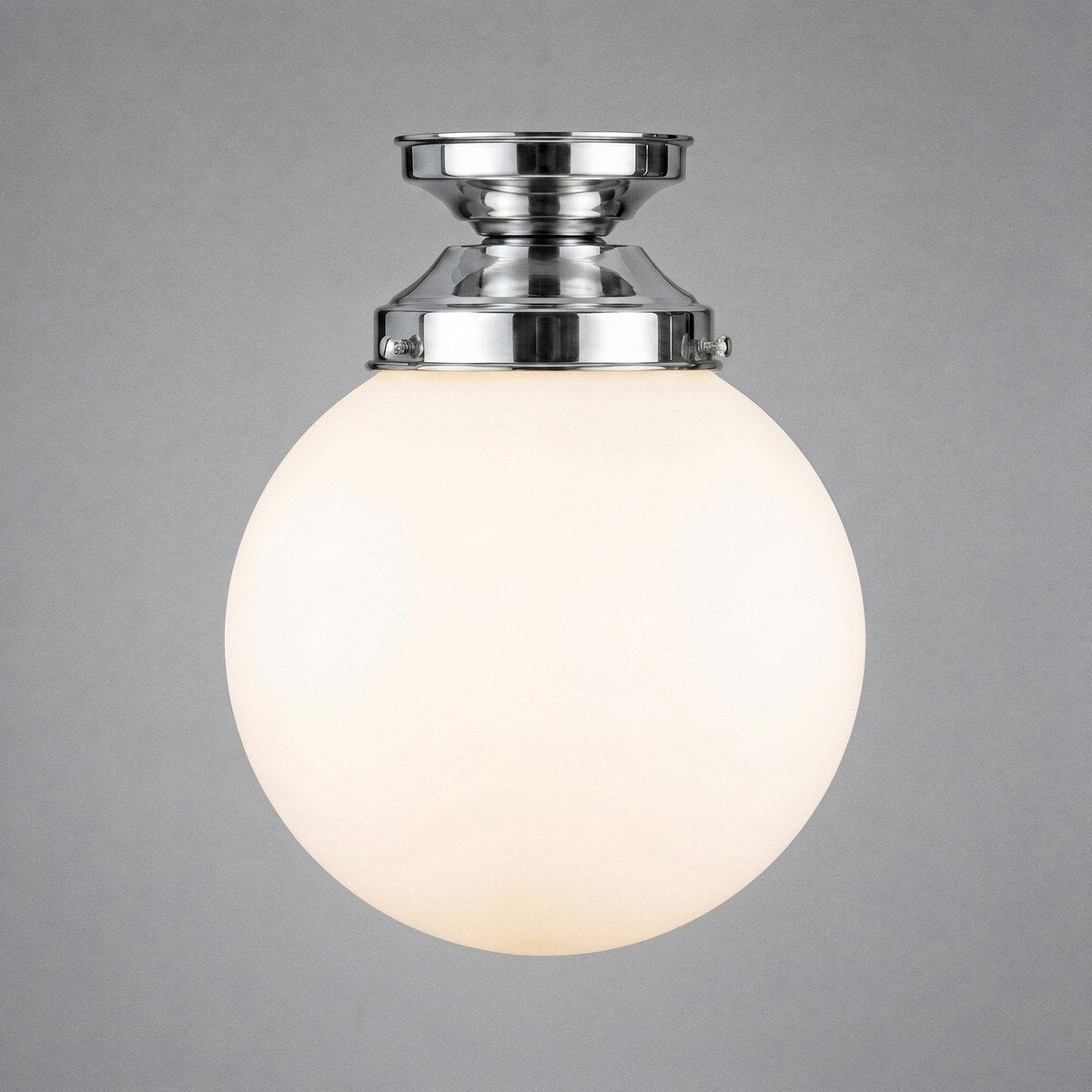 Sphere 8" Batten Light Chrome & Opal Matt - 3090553