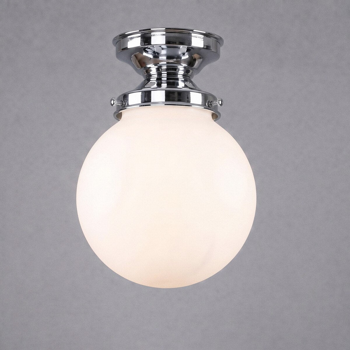 Sphere 6" Batten Light Chrome & Opal Matt - 3090554
