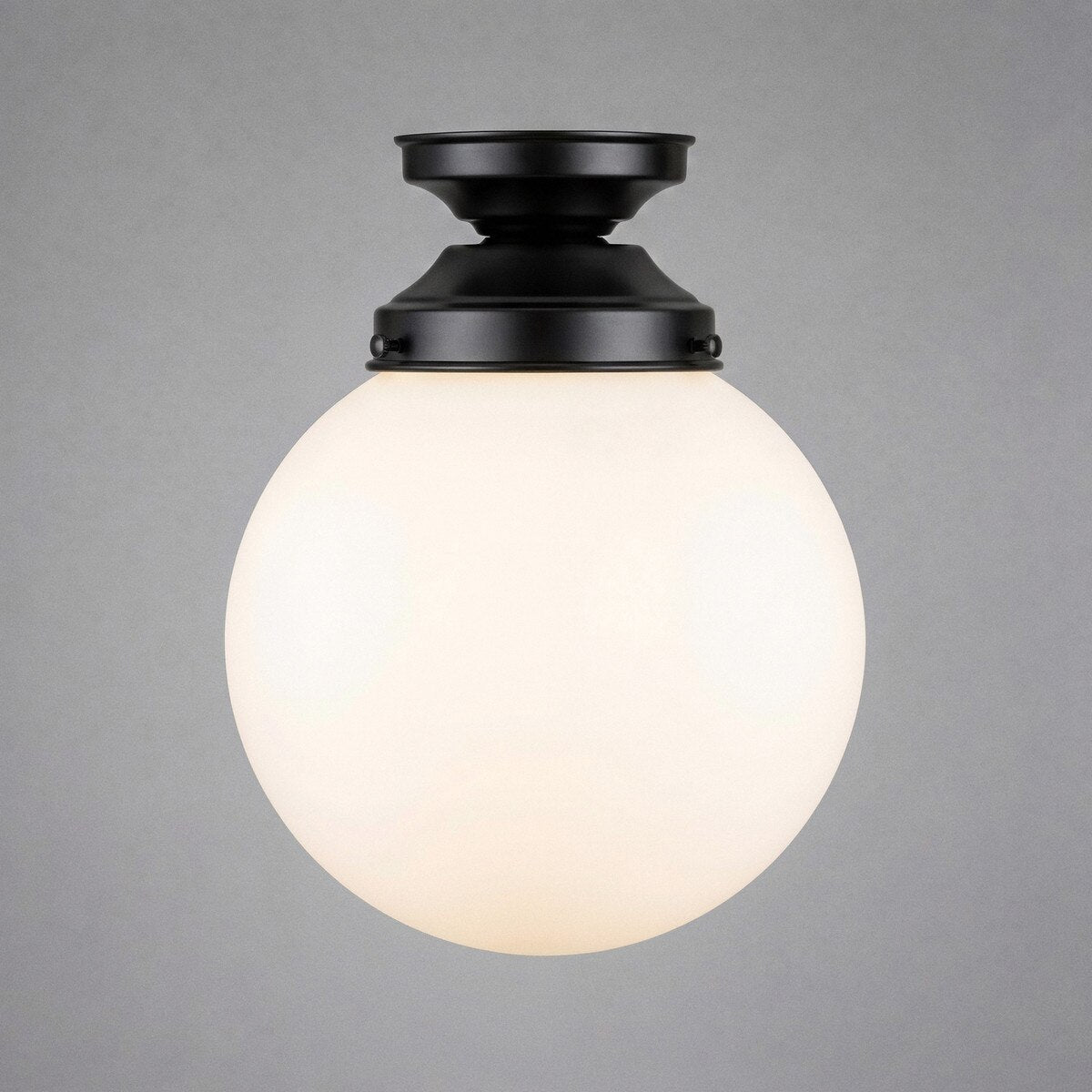 Sphere 8" Batten Light Patina & Opal Matt - 3090557
