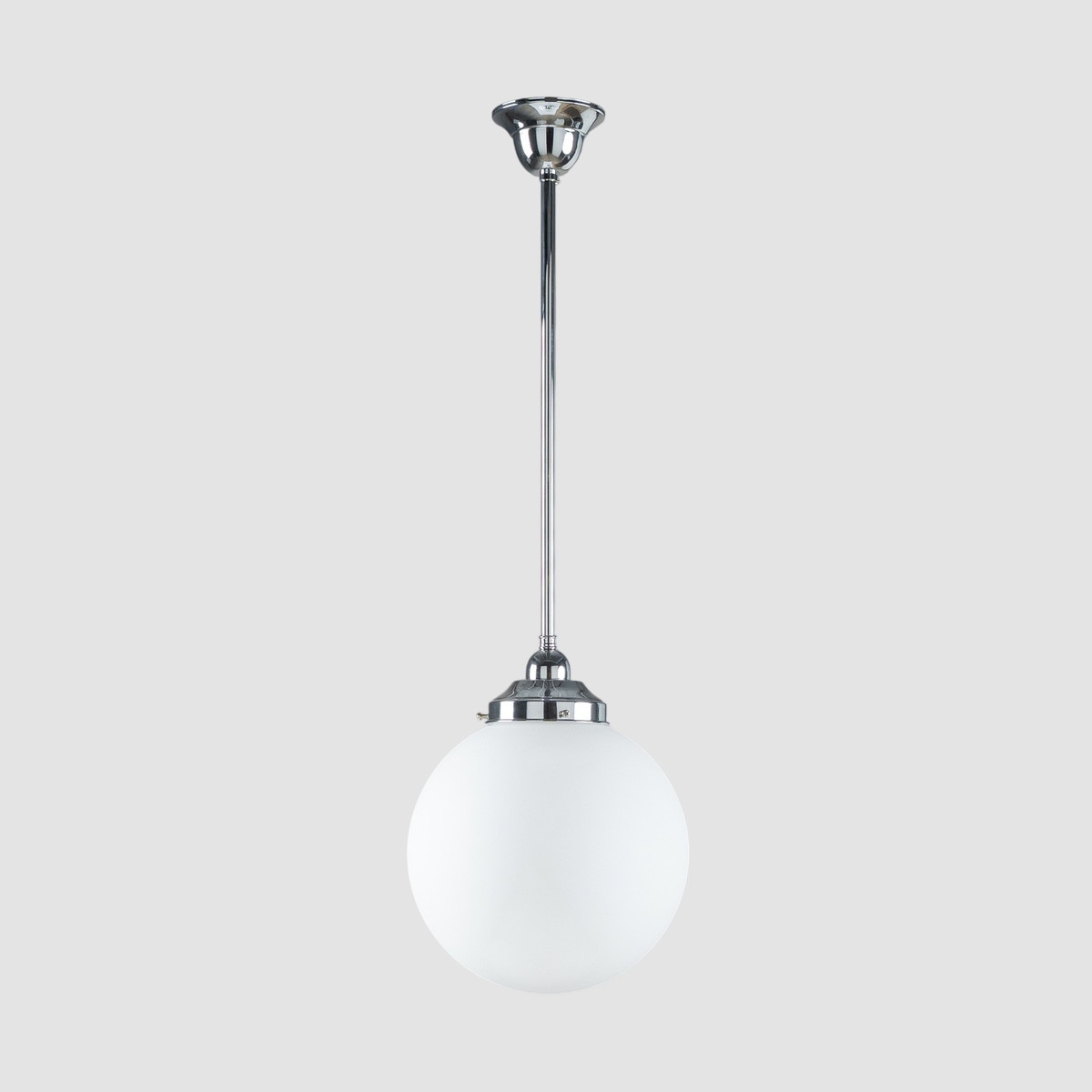 Sphere 10" Pendant Light Chrome & Opal Matte - 3090563