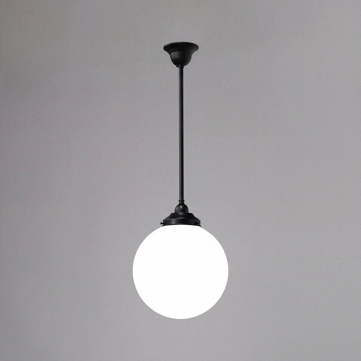 Sphere 10" Pendant Light Patina & Opal Matte - 3090564