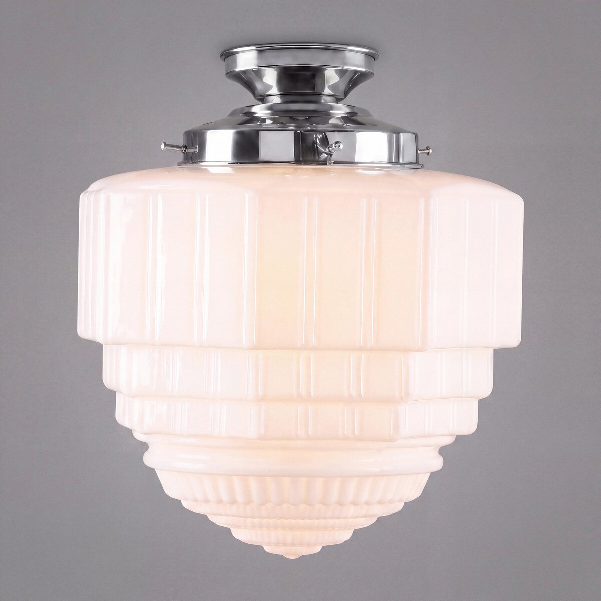 St Helens Batten Fix Light Chrome & Opal Gloss - 3090624