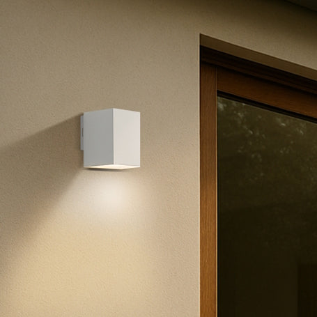 Lorsa LED Exterior Wall Light 9W TRI Colour White - LORSA EXWB1-WH