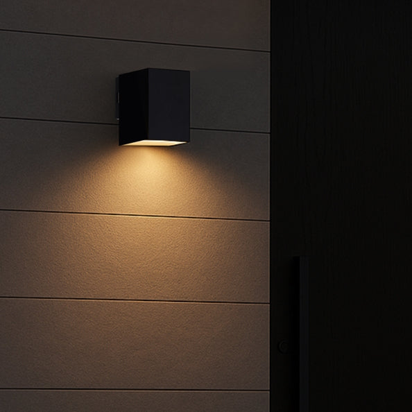 Lorsa LED Exterior Wall Light 9W TRI Colour Black - LORSA EXWB1-BK