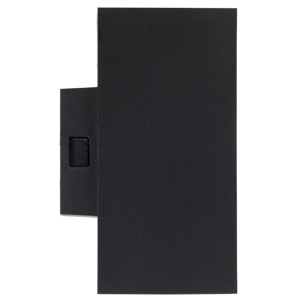 Lorsa LED Up & Down Wall Light 18W TRI Colour Black - LORSA EXWB2-BK