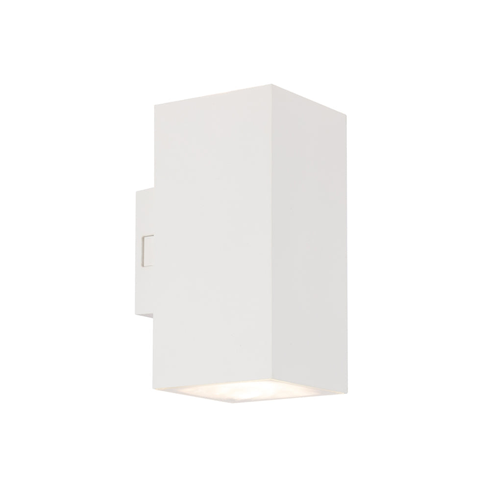 Lorsa LED Up & Down Wall Light 18W TRI Colour White - LORSA EXWB2-WH