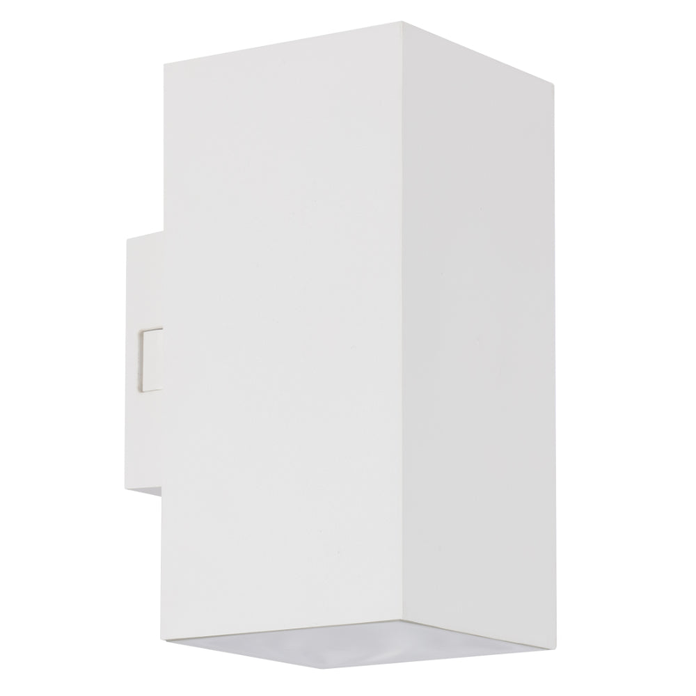 Lorsa LED Up & Down Wall Light 18W TRI Colour White - LORSA EXWB2-WH