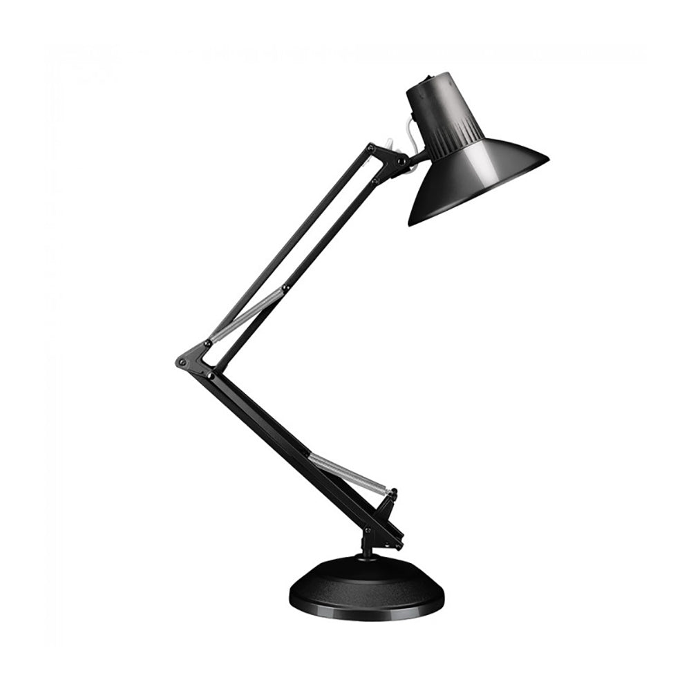 Buy Desk Lamps Australia Equipoise Swing Arm Wall Light Black - LSA-BL