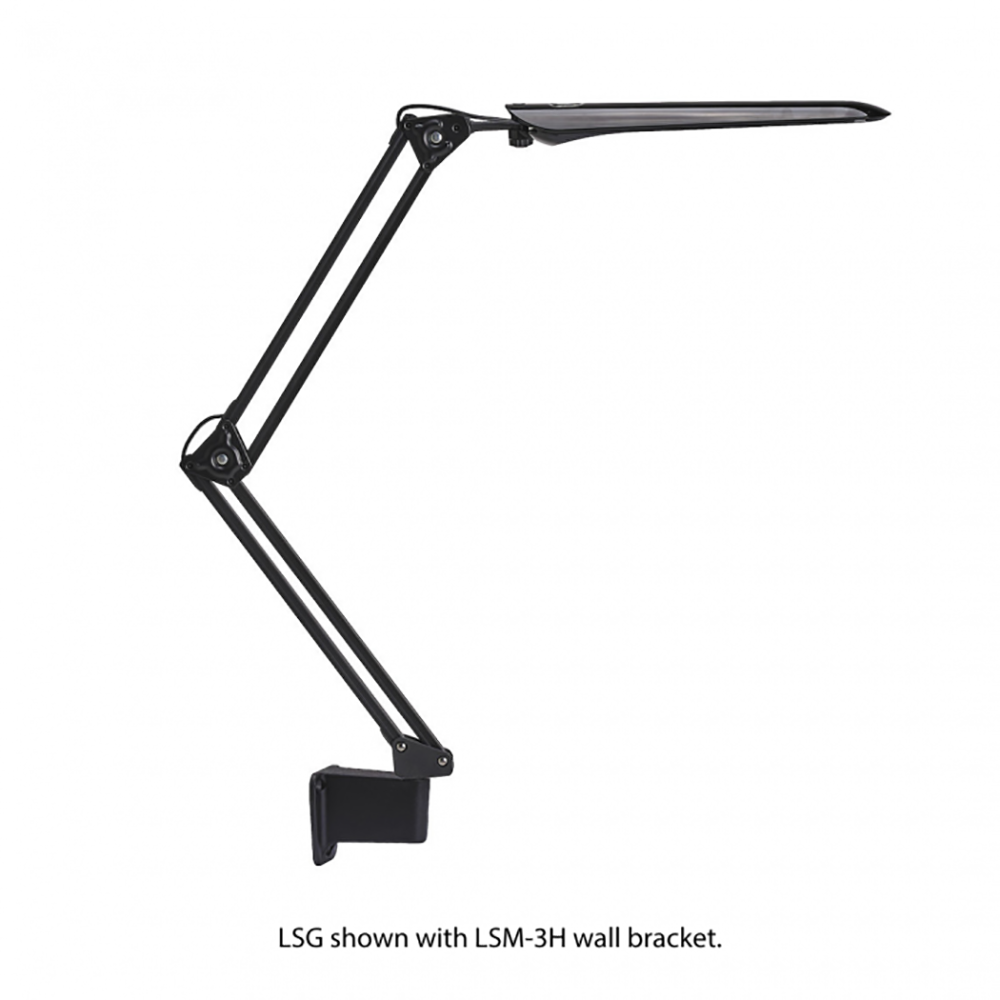 Buy Desk Lamps Australia Equipoise Desk Lamp Black Metal 4000K - LSG-BL