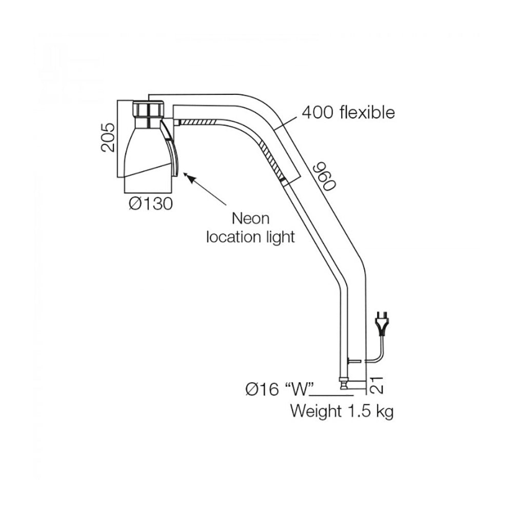 Buy Swing Arm Wall Lights Australia Swing Arm Wall Light White Polycarbonate / Metal - LSH13-127
