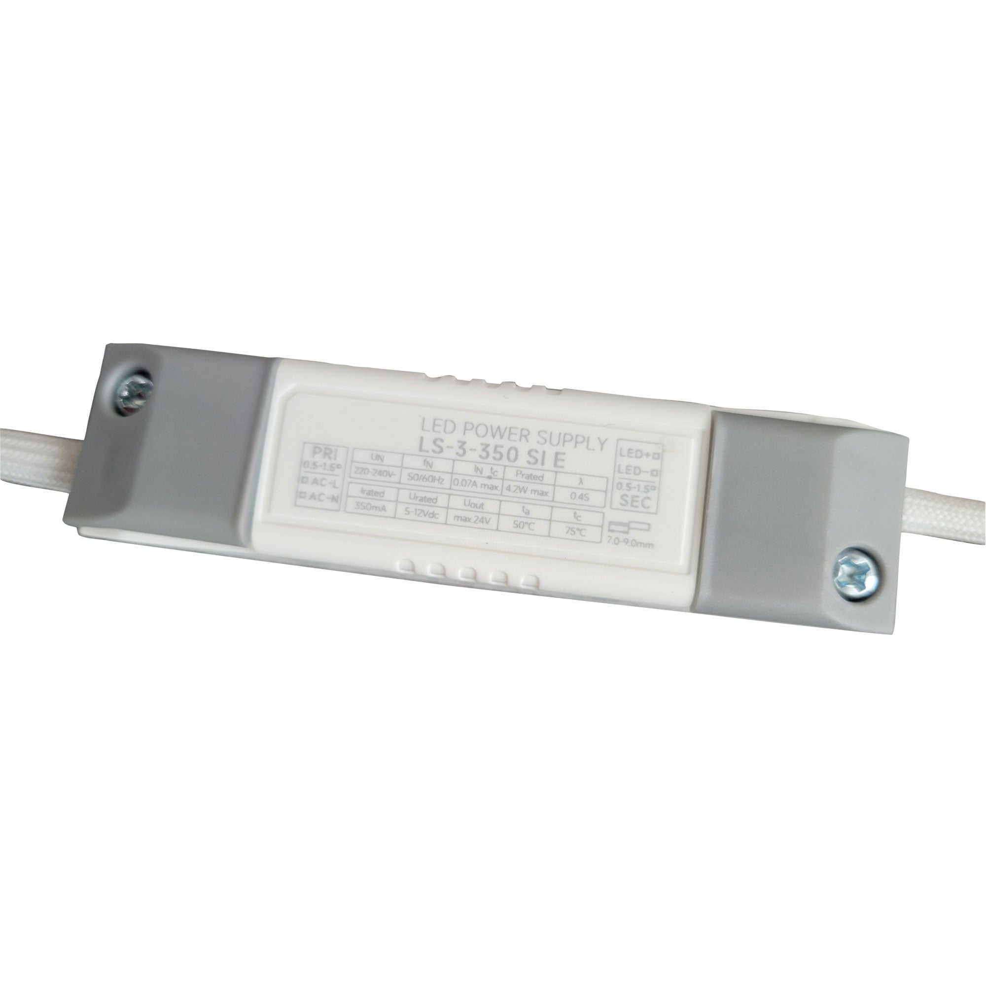 Pako LED Step Light 3W Tri Colour White - UA4213WH