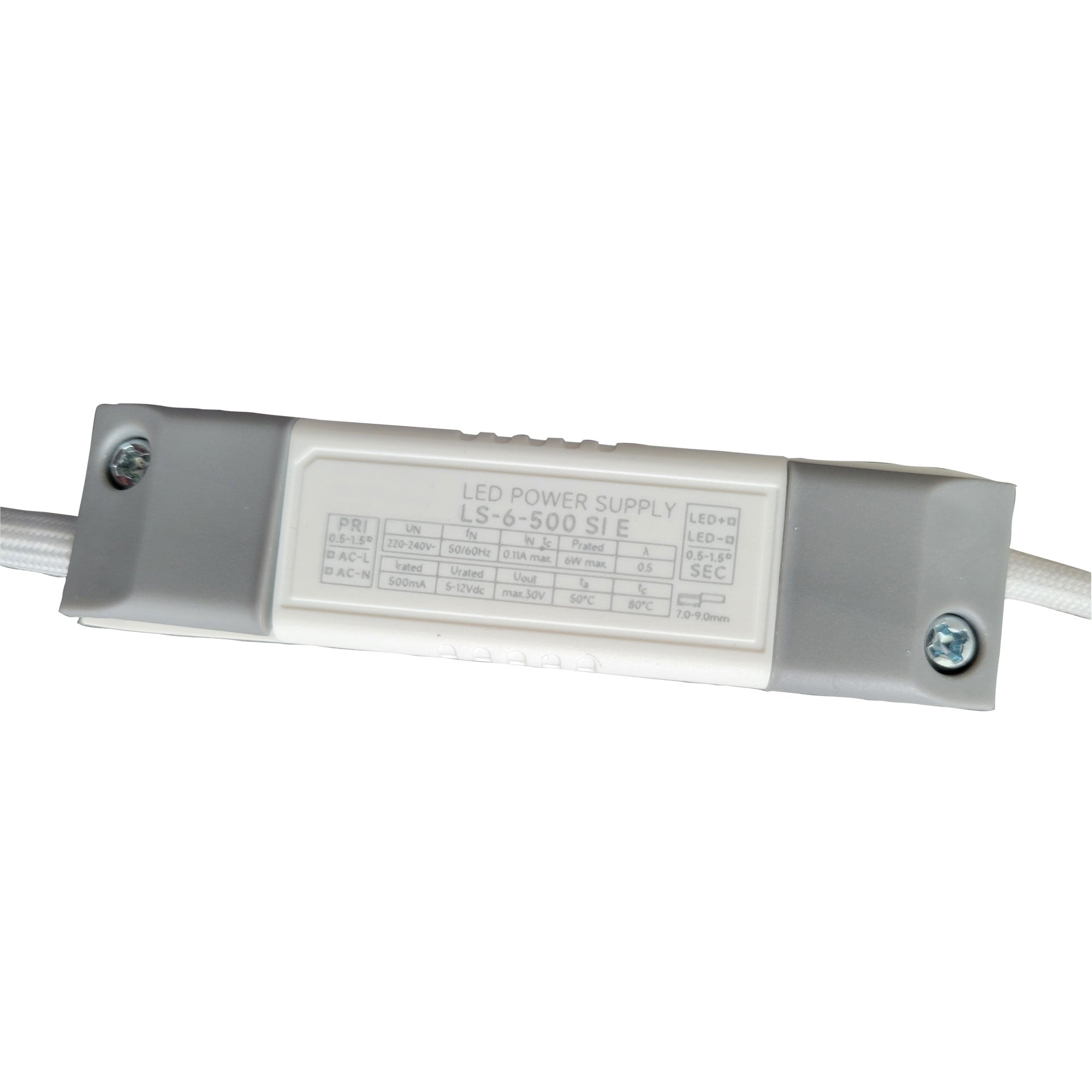 Pako LED Step Light 6W Tri Colour White - UA4216WH