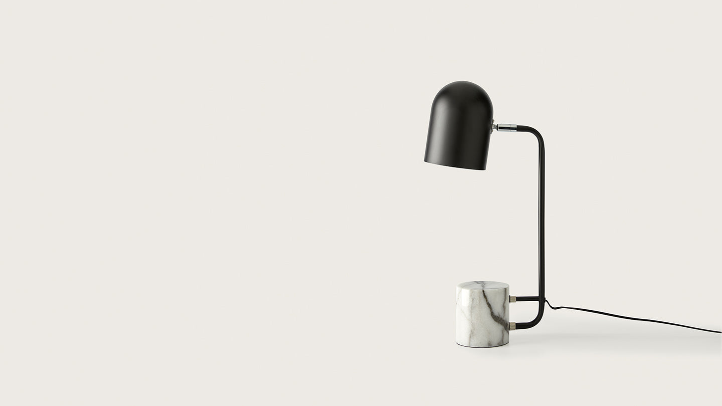 Luca Table Lamp Matt Black - ARO.S1237