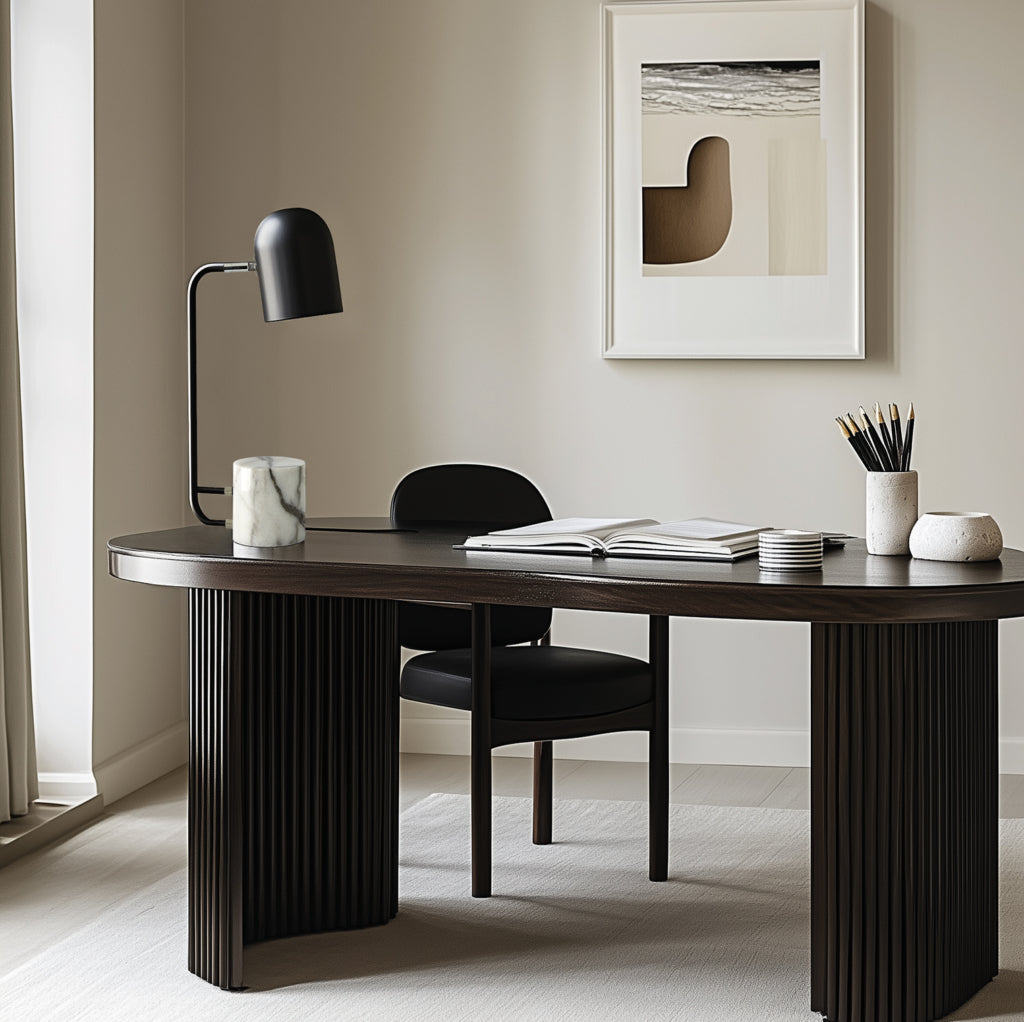 Luca Table Lamp Matt Black - ARO.S1237