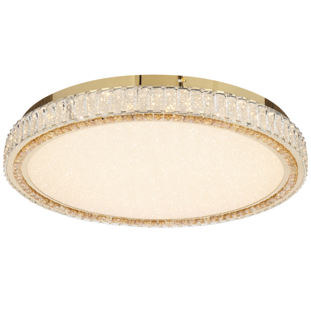 Lucent LED Large Oyster 128W TRI Colour Gold - LUCENT OY60-GD