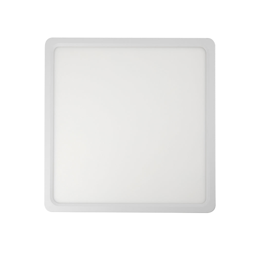 Lunos 300mm LED Oyster Light 24W TRI Colour White - LUNOS OY30.3C-WH