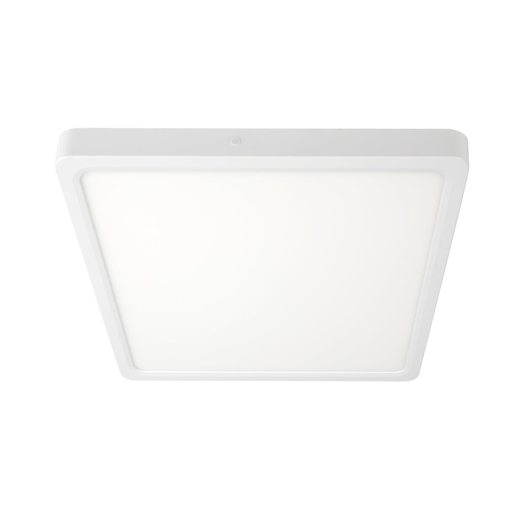 Lunos 300mm LED Oyster Light 24W TRI Colour White - LUNOS OY30.3C-WH