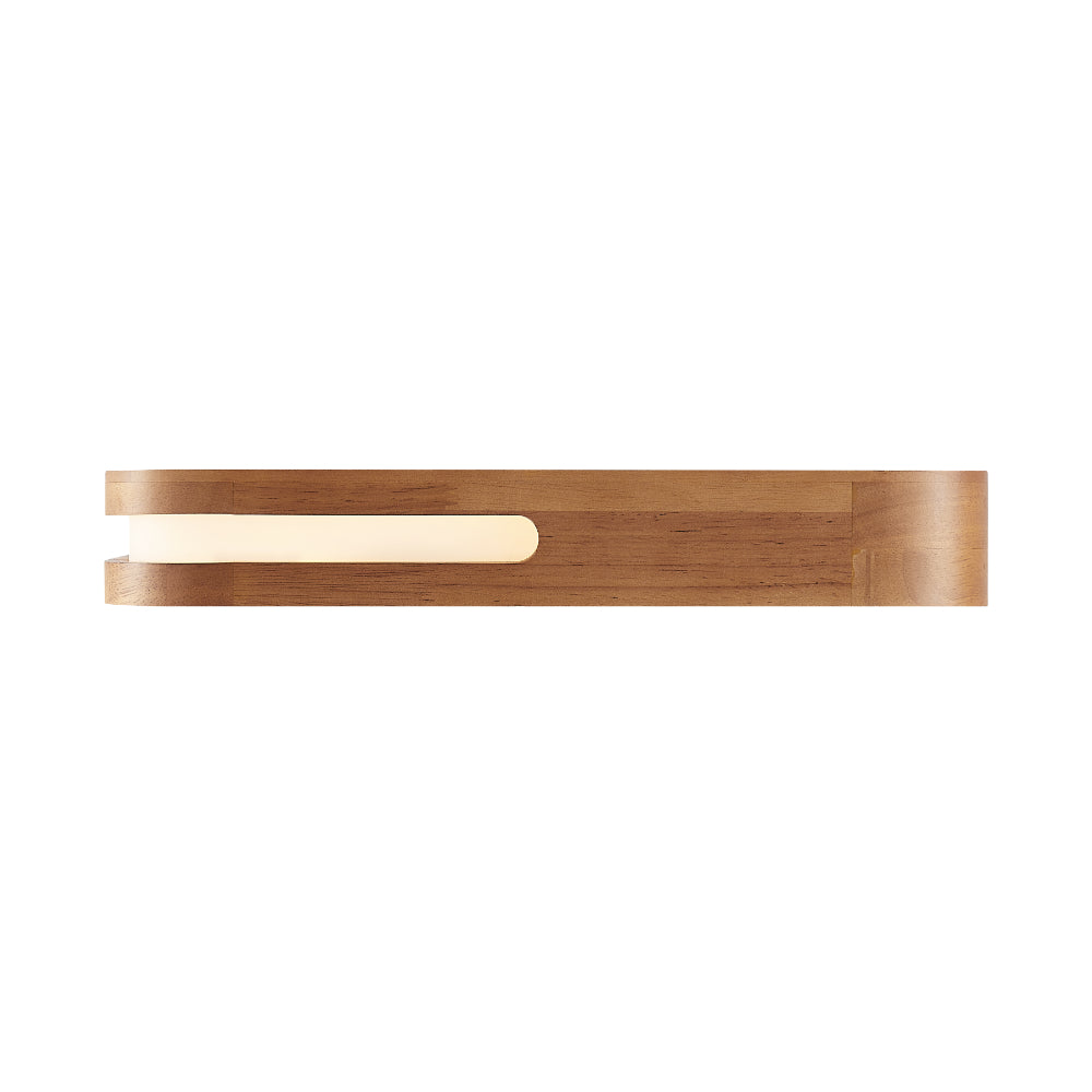 Lyric Square LED Oyster 24W TRI Colour Teak - LYRIC OY40-WD3C