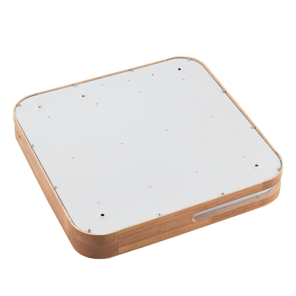 Lyric Square LED Oyster 36W TRI Colour Teak - LYRIC OY50-WD3C