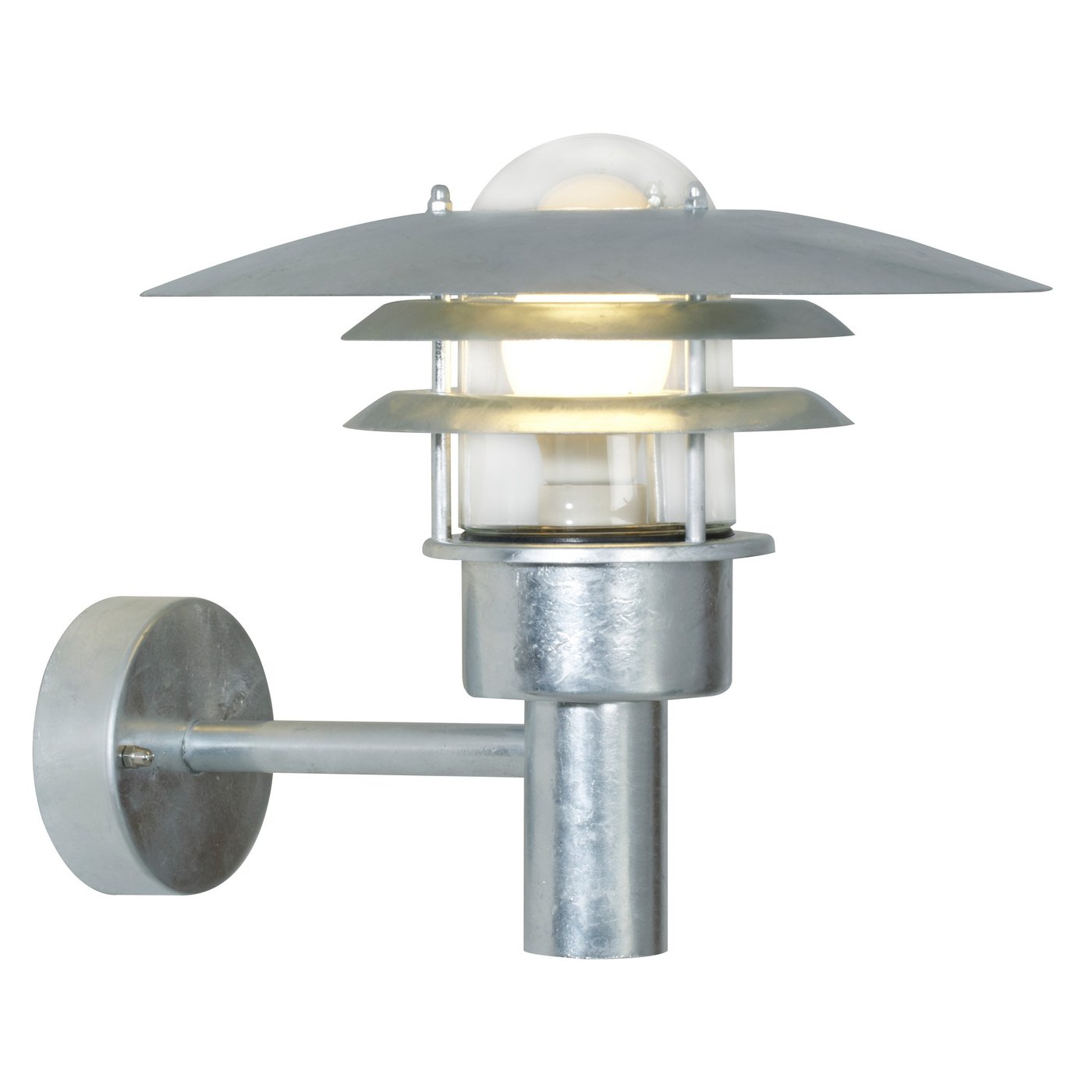 Lonstrup 320mm Exterior Wall Light Galvanized - 71411031
