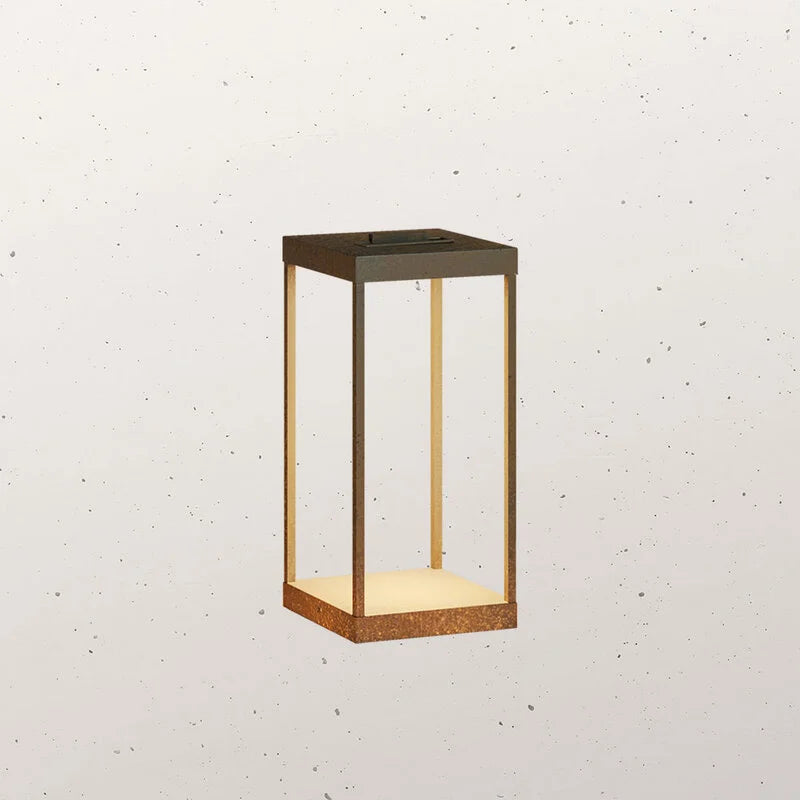 Lanterne Slim Small LED Floor Lamp 6W 2700K Antique Brass or Dark Brass - IL.267.01.OO | OS